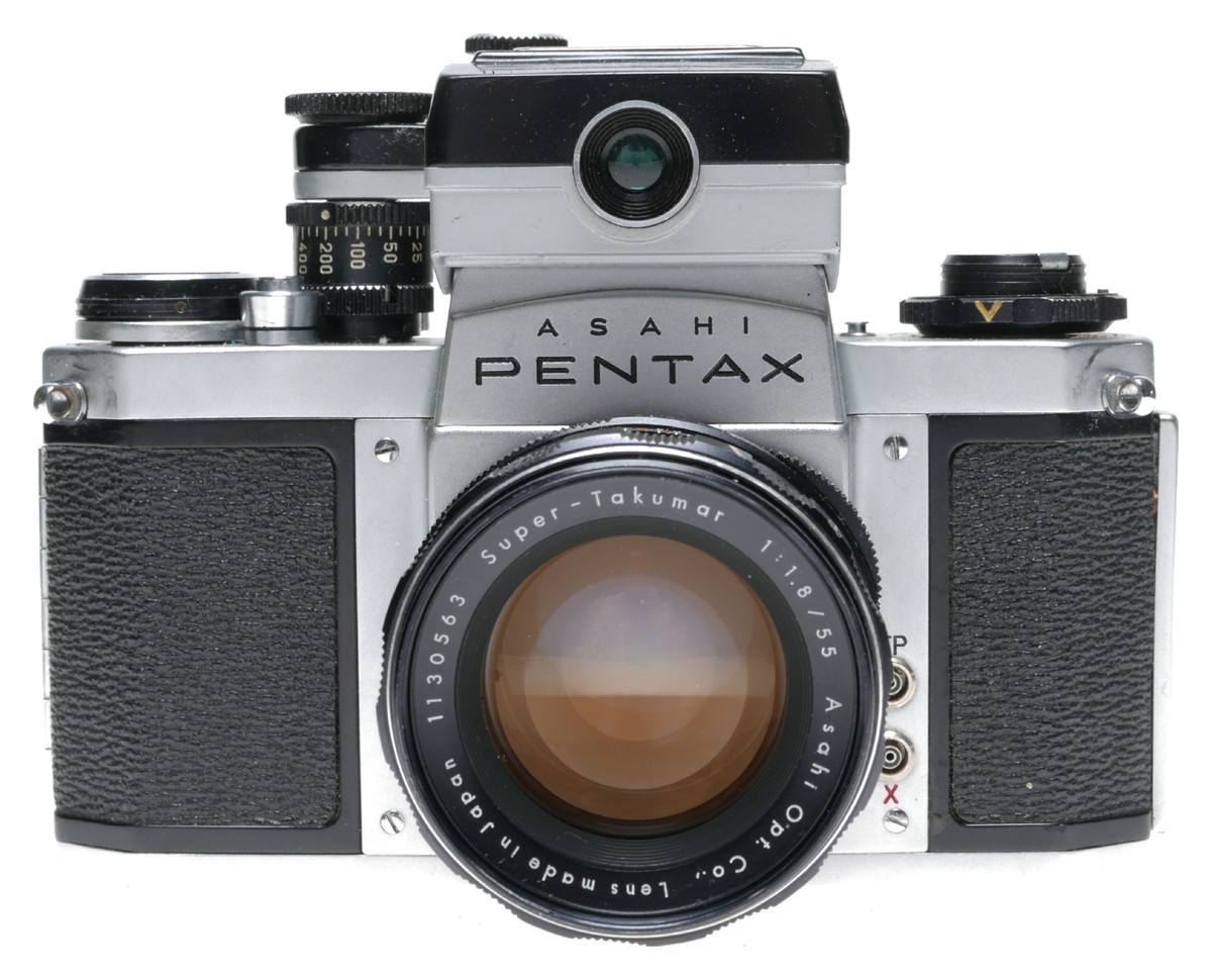 ASAHI PENTAX SV ペンタックス & Takumar 1:1.8 Asahi Pentax SV Meter Super-Takumar 1.8/55 | eBay