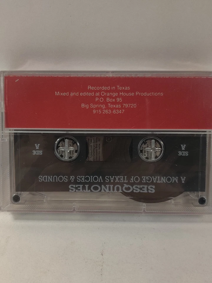 Sesquinotes: Montage of Texas Voices and Sounds 1986 Tumbleweed Smith Cassette - Image 2 of 2