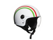 Demi Jet Helmet Graphic Italy Visor Helicopter Approved Ece22.06 Motorcycle Scooter Demi Jet Helmet Graphic Italy Visor Helicopter Approved Ece22.06 Motorcycle Scooter