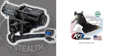 KFI 2500 LB Stealth Winch and Mount Kit Honda Rancher 350 400 2000-2007