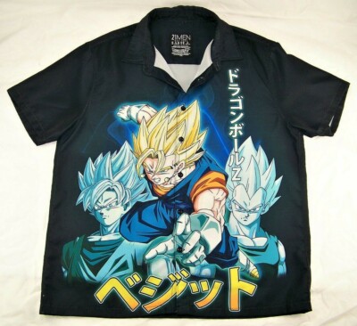 dragon ball button up