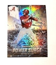 2021 Panini Prizm Draft Power Surge SILVER Prizm #PS-PW Peyton Wilson XRC