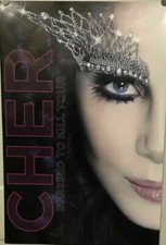 Cher - Dressed To Kill Concert Tour Poster Original New 36 x 24 NEW 2014