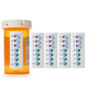 5 Count Pack Pill Tracker Medication Tracker and Reminder