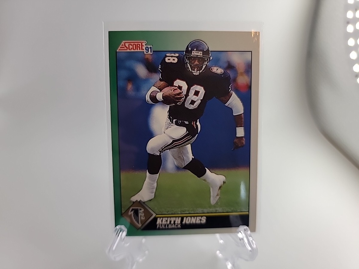 1991 Score - #257 Keith Jones Atlanta Falcons Football Card