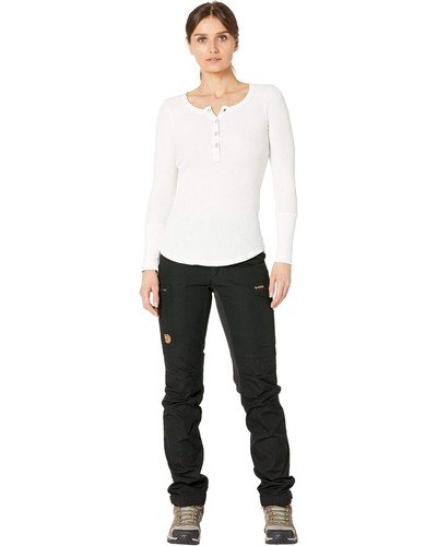Fjallraven 89829 Kaipak Trousers Curved Black Pants, Size 46 EU (35"-36" US) - Picture 3 of 5