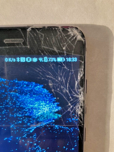 HUAWEI P10 LITE MIDNIGHT BLACK FUNZIONANTE MA VETRO ANTERIORE / POSTERIORE ROTTI - Foto 3 di 16