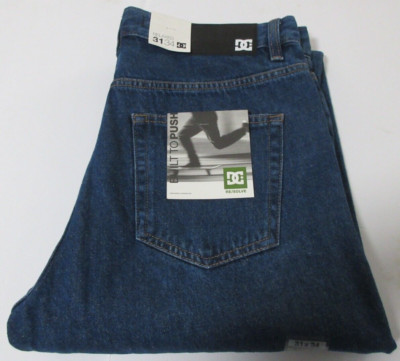 DC Est. 94 Men's Built To Push Worker Relaxed Fit Denim Jeans Size 31/34