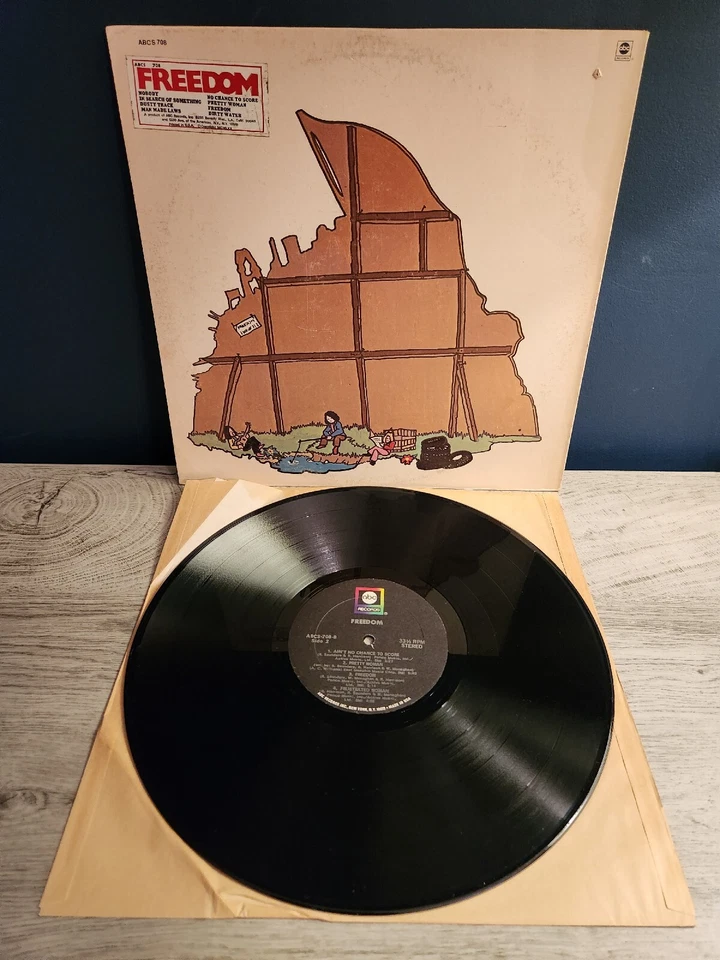 Freedom LP Self Titled S/T ABCS-708 UK Prog Blues Rock 1970 Procol Harum Freedom - Image 2 of 3