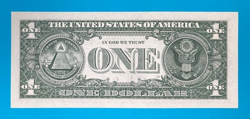 1961 August 5 : D 00196185 * BIRTHDAY Note $1 One Dollar Bill *UNC* - Picture 3 of 3