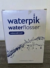 Waterpik WP-662W Aquarius Water Flosser For Teeth Gums Braces Black. Free Ship.