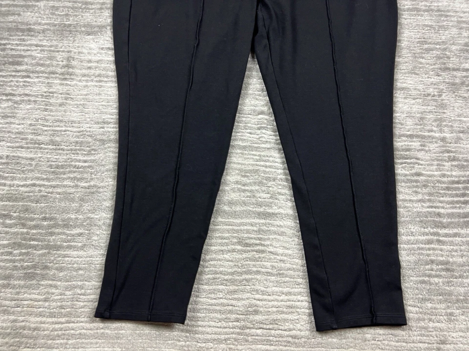 Apt 9 Leggings Womens Petite XL Black Rayon Blend Pull On Yoga Casual - Image 3 of 4
