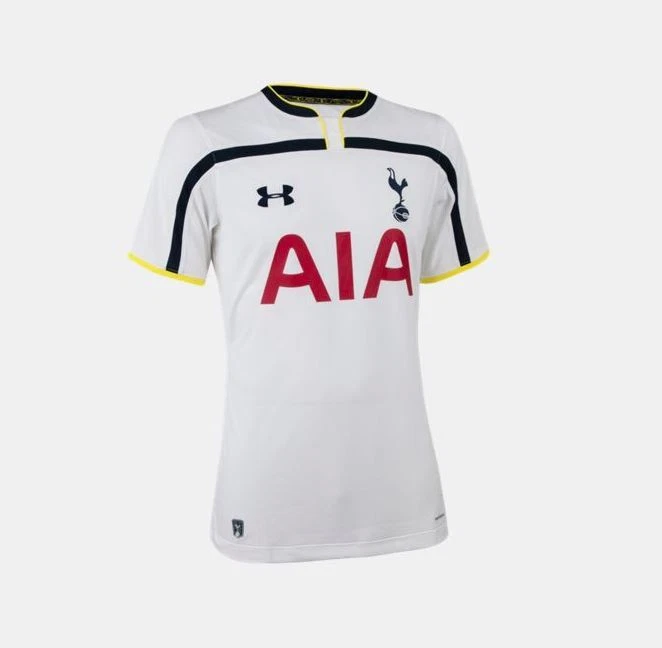 * Under Armour Mens Tottenham Hotspur 14/15 Home Replica Short Sleeve Shirt, Med - Image 4 of 4