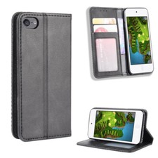 Flip Retro Leather Wallet Card Slots Phone Case For iPod Touch 5th 6th 7th Gen