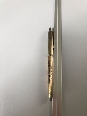 VTG Kwik Klik Ballpoint Pen Standard Oil Crawford Service Station Longton KS A86