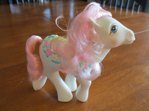 Vintage My Little Pony G1 1980’s Merry Go Round Flower Bouquet 1989 Hasbro