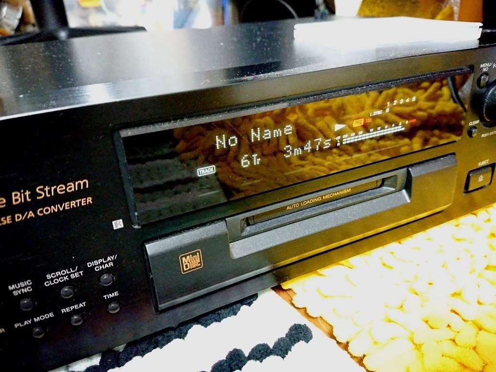 SONY MDS-JB920 MD Deck Tested Working With Remote Control