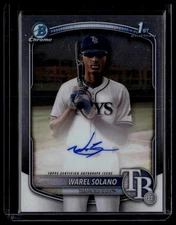 2025 Bowman Chrome Warel Solano Prospect Autographs Auto