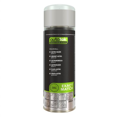 Autotek Vauxhall (Opel) Astro Silver schnelltrocknender Aerosol-Sprühlack 300 ml