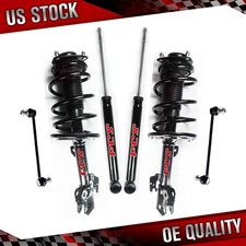 FCS OE Front Struts & Rear Shocks W/Sway Bar for 2011-2014 Toyota Sienna 4X4