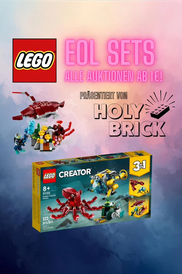 LEGO End Of Life Sets - Der HOLY BRICK EOL Themenweltenmix