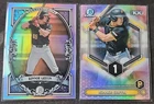 KONNOR GRIFFIN 2-CARD REFRACTOR LOT 2026 Bowman Chrome Sterling/Top 100 PIRATES