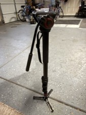 Manfrotto MVH500 Head MVM500A Monopod Aluminum Quick Release Plate