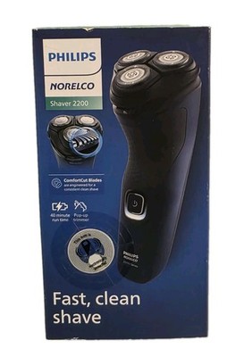 Philips Norelco Shaver 2200 Rechargeable Cordless 4D Flex Heads S1143/90 NEW