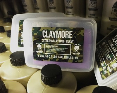 50cal Detailing Claymore Detailing Clay Bar 200g - Heavy Grade