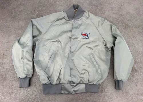 Vintage 80's NBL National Bicycle League BMX Embroidered Made in USA Jacket - product listing photo