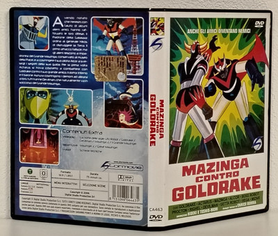 MAZINGA AGAINST GOLDRAKE ACTARUS VEGA DEVILMAN BOSS DVD STORMOVIE SEHR GUT GEBRAUCHT