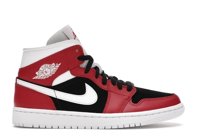 Jordan 1 Mid Gym Red Black W for sale - eBay