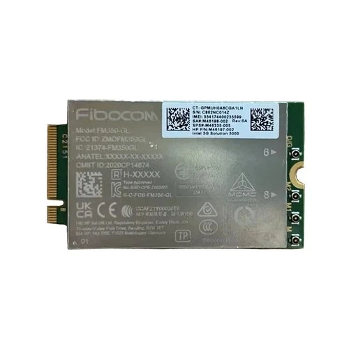 Fibocom FM350-GL DW5931e 5G M.2 für HP DELL Latitude 7440 7640 5531 9330 3571