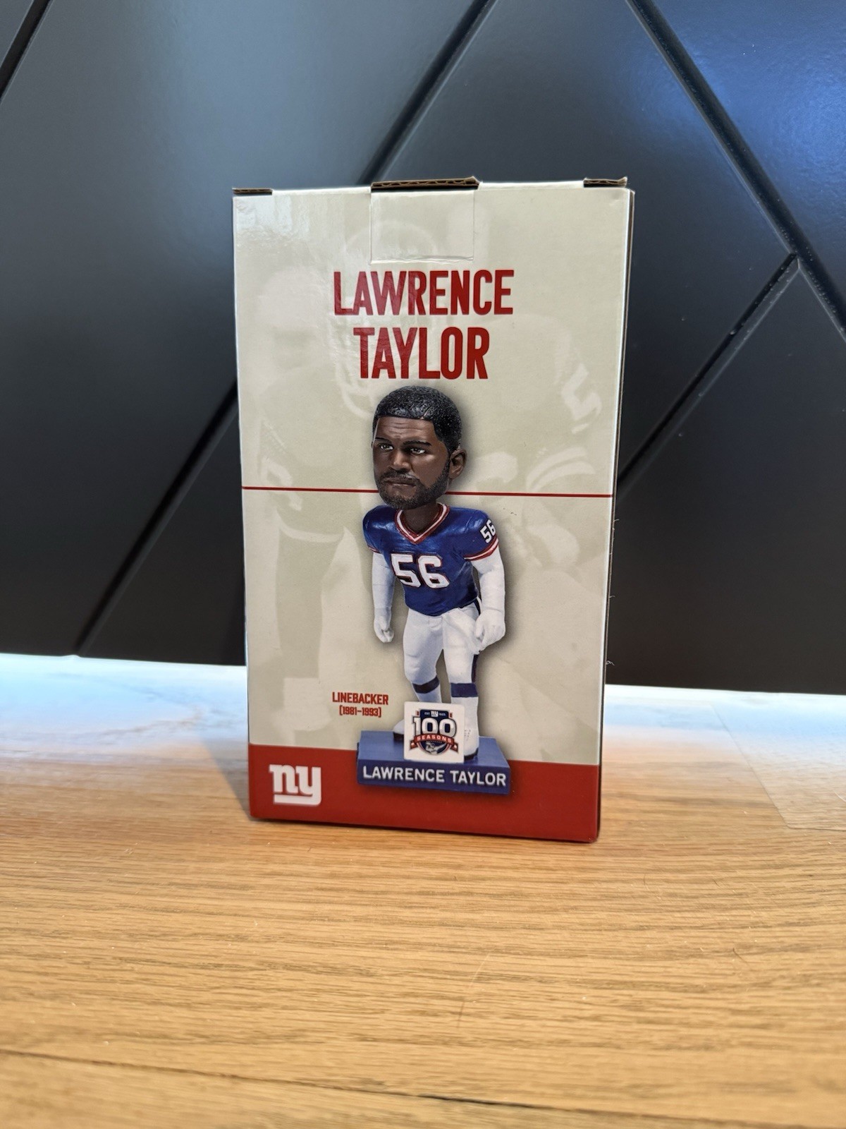 Lawrence Taylor Bobblehead Collectible Figure New York Giants