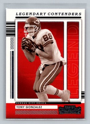 2021 Panini Contenders #LGD-TGO Tony Gonzalez Legendary Contenders
