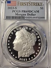 2023-S SILVER MORGAN DOLLAR $1 PCGS PR69 DCAM "FIRST STRIKE" .999
