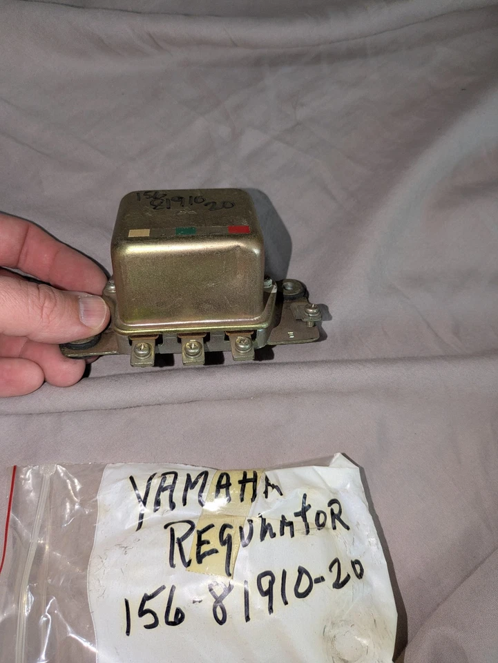Regulador Yamaha 1965-66 YDS3 YM1 156-81910-20 - Imagem 4 de 4