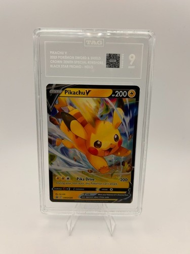 Pikachu V graded TAG 9 for sale on eBay