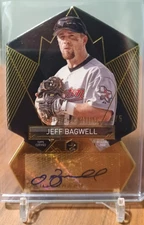 JEFF BAGWELL 2014 TOPPS SUPREME STYLING BLACK AUTO 1/5 AUTOGRAPH ASTROS HOF