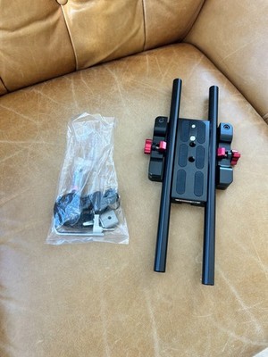 Zacuto Z-CSB Studio Baseplate with 12'' Rods for Canon C100, C300, C500