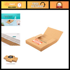 Adjustable 7-Inch 45 RPM Record Mailers - 7.5x7.5x1 Inch, Perfect for Vinyl Stor
