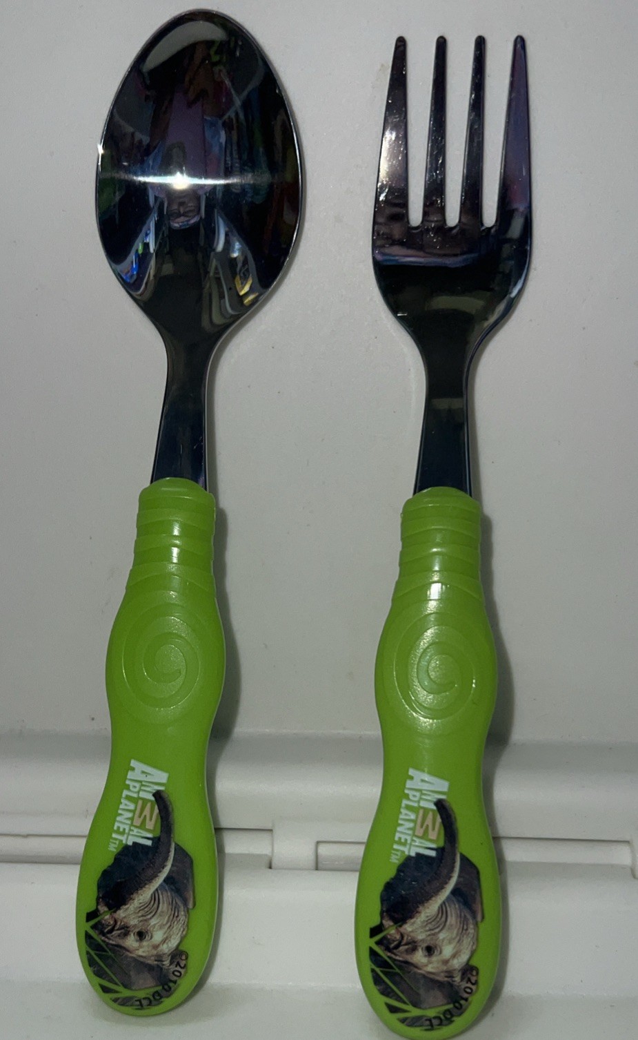 Zak Designs Animal Planet Stainless Steal Toddler Flatware E