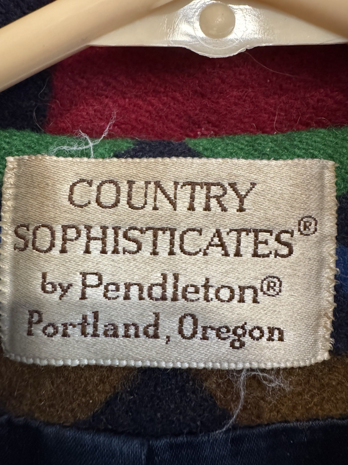 Vintage Pendleton Jacket Small Red High Grade Wes… - image 5