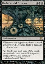 [1x] Underworld Dreams Slight Play, English Tenth Edition MTG Magic
