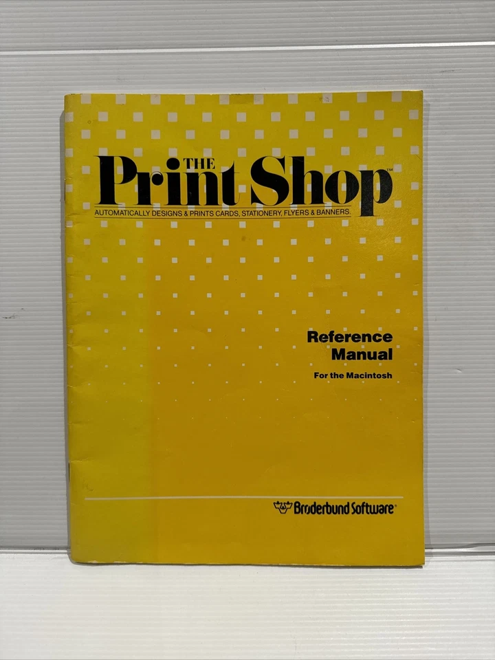 The Print Shop Broderbund Print Shop Manuals, Paper, Envelopes No Floppy Mac - Image 2 of 4