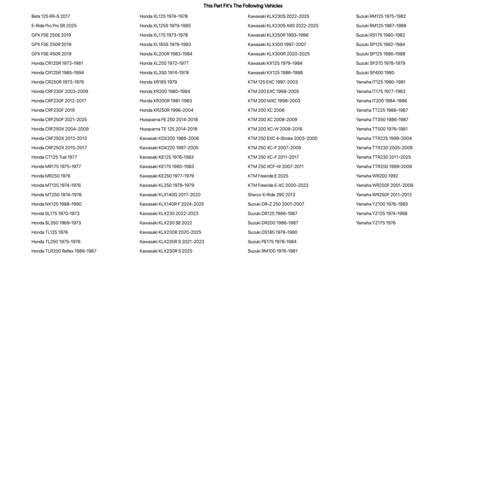 Kenda 047601807C0 K760 Trakmaster II Rear Tire 100/100-18 (59M) Tube Type - Image 4 of 4