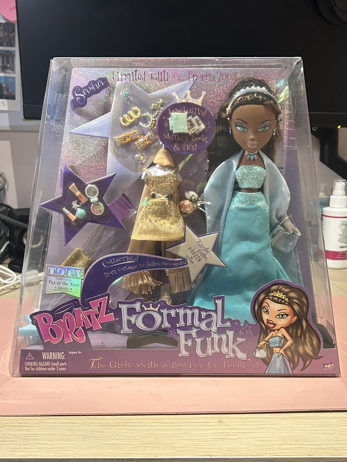 Bratz Doll Formal Funk Prom Sasha - Brand New In Box