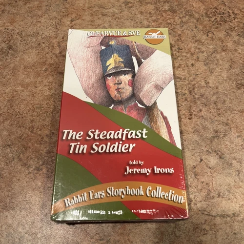 The Steadfast Tin Soldier Told By Jeremy Irons - Rabbit Ear Storybook VHS Rare