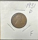 1931-D Lincoln Cent -- FINE