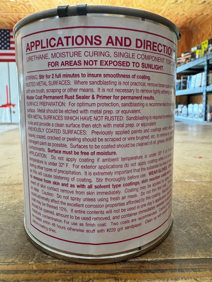 Mastercoat Custom Chassis Coating Rust Preventative Coating - Изображение 2 из 3
